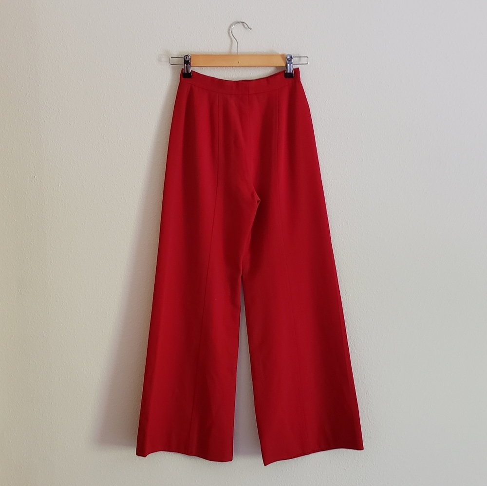 Vintage 70s Ungaro Parallele Flare Trousers - Picture 6 of 6